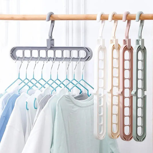 Pack x6 Percheros Mágicos | Ahorra Espacio y Ordena tu Closet en Minutos
