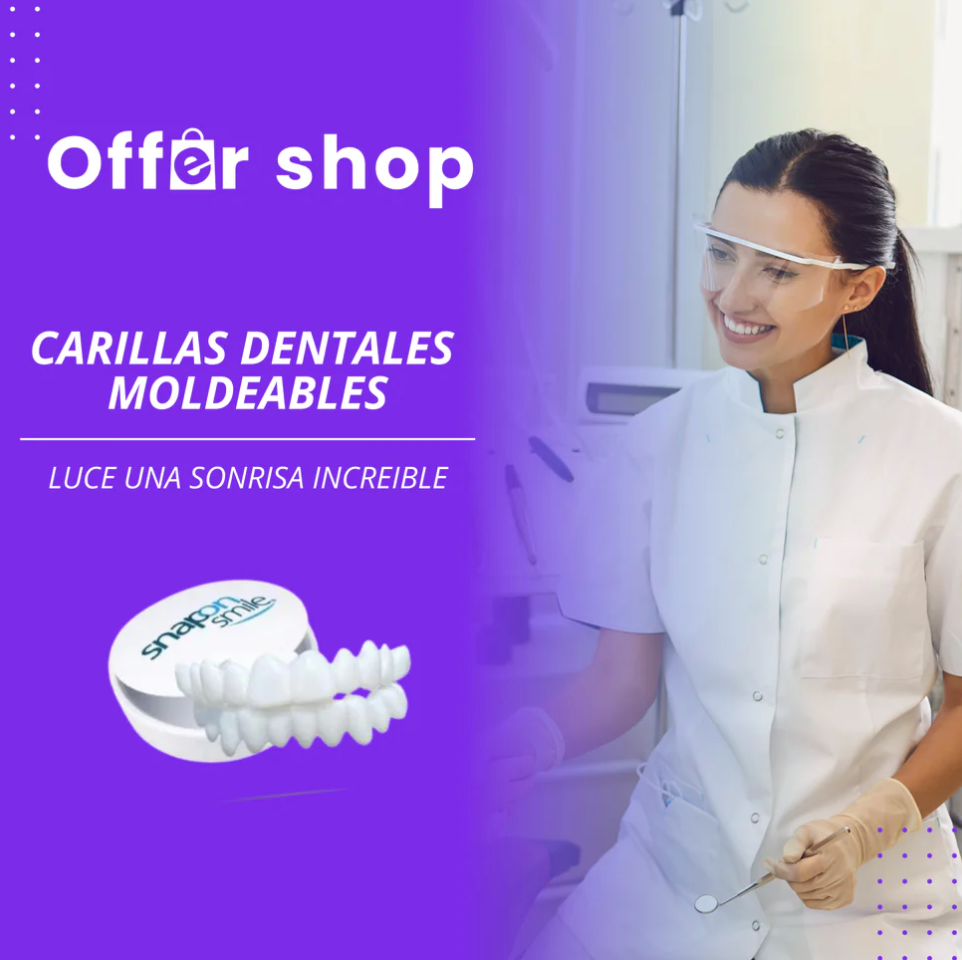 Carillas Dentales Moldeables - Paquete 2x1 (Recibes 2)