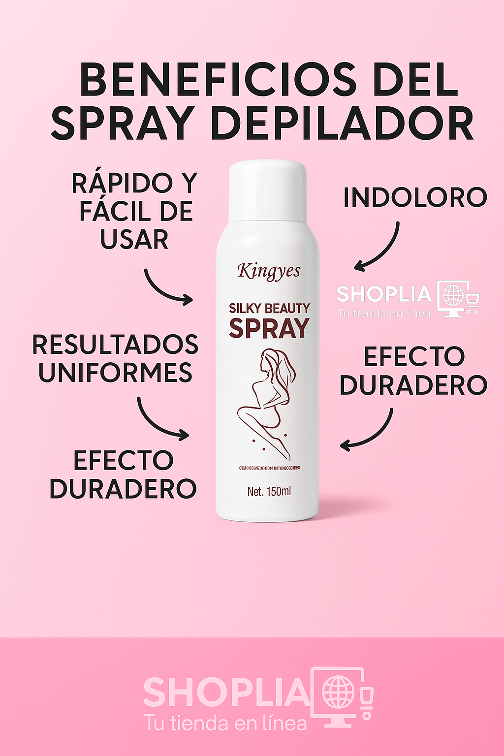 💫 OFERTA 2x1 🔥 Spray Depilador Premium – ¡Depilación Sin Dolor y al Instante!