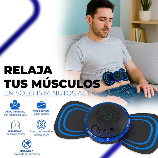 ¡2x1 Irresistible! Mini Masajeador Portátil Recargable 🔋