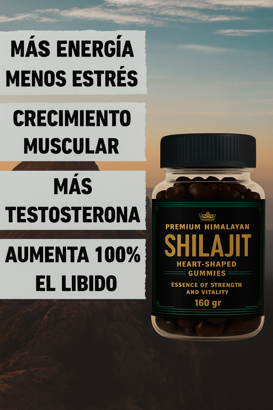 Shilajit Max – Libido & Rendimiento