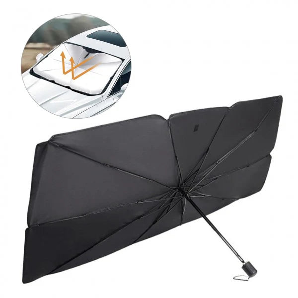 Sombrilla Parasol Premium para Auto – Mantén tu carro fresco y protegido ☀️🚗