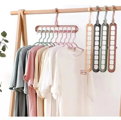 Pack x6 Percheros Mágicos | Ahorra Espacio y Ordena tu Closet en Minutos