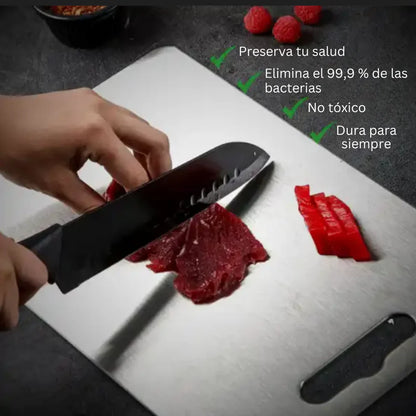 TitanWare™ Tabla de Acero – ¡Duradera y Elegante!+ENVIO GRATIS