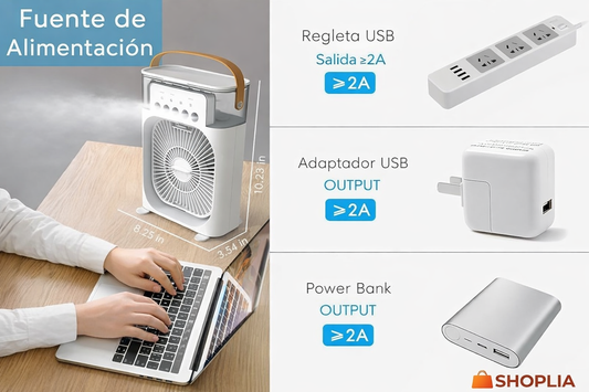 Mini Enfriador Portátil - Dile adiós a los espacios calientes