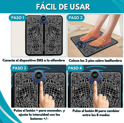 Tapete Masajeador Antiestrés – ¡Actívalo y Siente el Cambio!