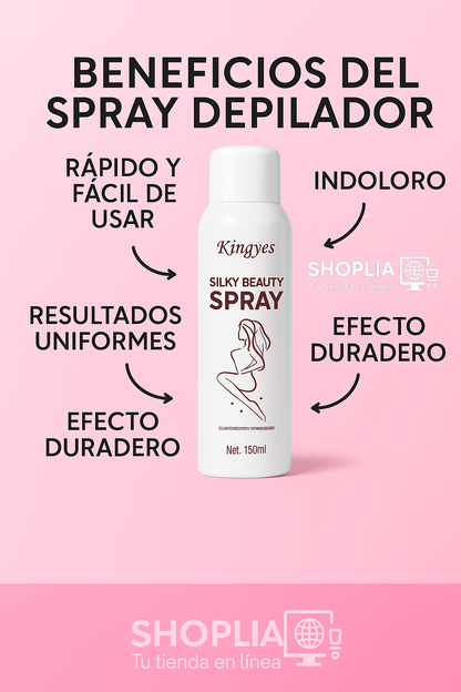 💫 OFERTA 2x1 🔥 Spray Depilador Premium – ¡Depilación Sin Dolor y al Instante!
