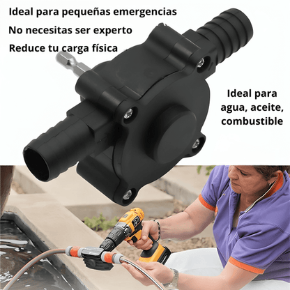 Bomba de Agua para Taladro – Extrae hasta 40L/min 🚿 | Envío Gratis a Todo Guatemala