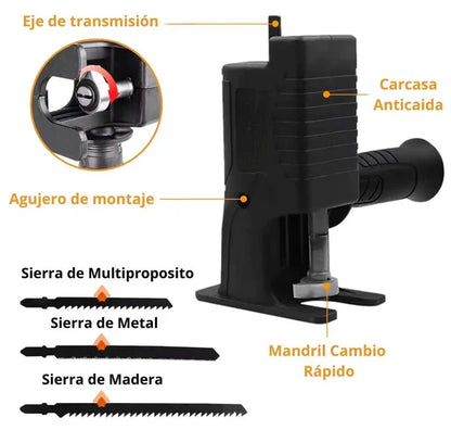 Convierte tu Taladro en una Sierra Profesional 🔧⚡