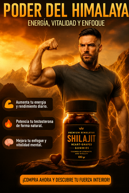 Shilajit Max – Libido & Rendimiento