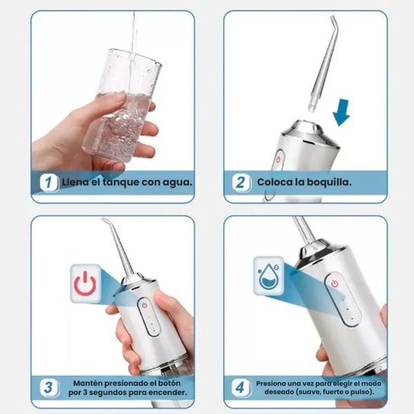 Irrigador Dental para una Limpieza Profunda