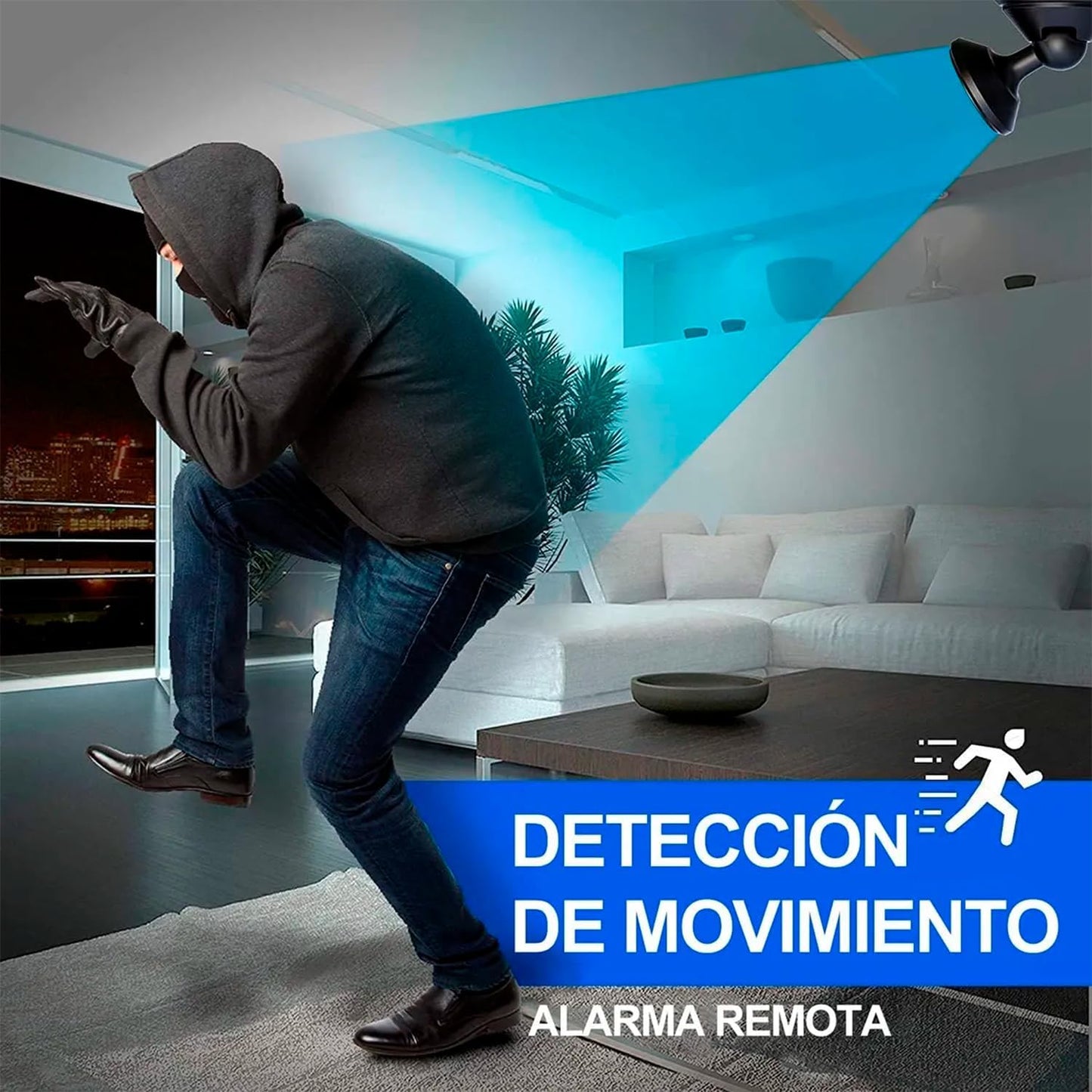 Cámara Espía WiFi 1080P Mini